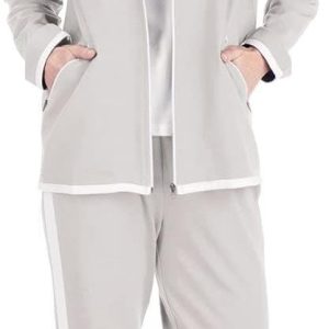 CATALOG CLASSICS Womens Sweat Suits 2 Piece Set Jogger Track Suits for Women Set