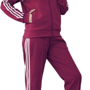 Tracksuit for Women 2 Piece Sweatsuit Outfits Long Sleeve Zip Up Lounge Jogging Suits