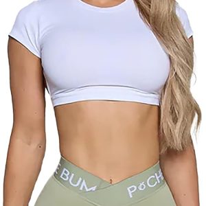 Workout Shorts for Women – Yoga Athletic Gym Shorts, Plus Size Shorts, Clothing Spandex Shorts